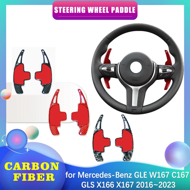 Car Steering Wheel Paddle for Mercedes-Benz GLE W167 C167 GLS X166 X167 2016~2023 ABS Shifter Gear Shift Extension Accessories
Car Steering Wheel Paddle for Mercedes-Benz GLE W167 C167 GLS X166 X167 2016~2023 ABS Shifter Gear Shift Extension Accessories