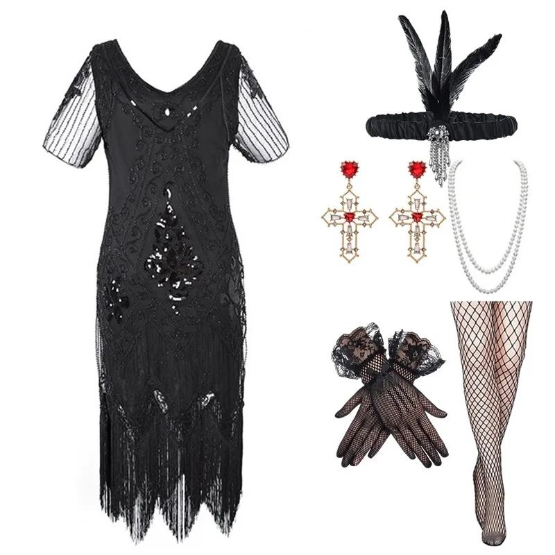 Сексуальный вечерний костюм с бахромой Gatsby Dr 920, ретро комплект с блестками, сверкающий женский традиционный костюм для выступления на сцене
Сексуальный вечерний костюм с бахромой Gatsby Dr 920, ретро комплект с блестками, сверкающий женский традиционный костюм для выступления на сцене