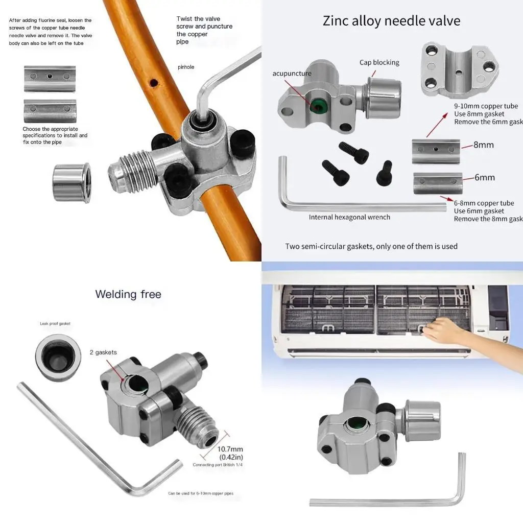 Y1UD BVP31 Refrigeration Needle Valves Liquid Valves Refrigerator Check with Wrenches
Y1UD BVP31 Refrigeration Needle Valves Liquid Valves Refrigerator Check with Wrenches