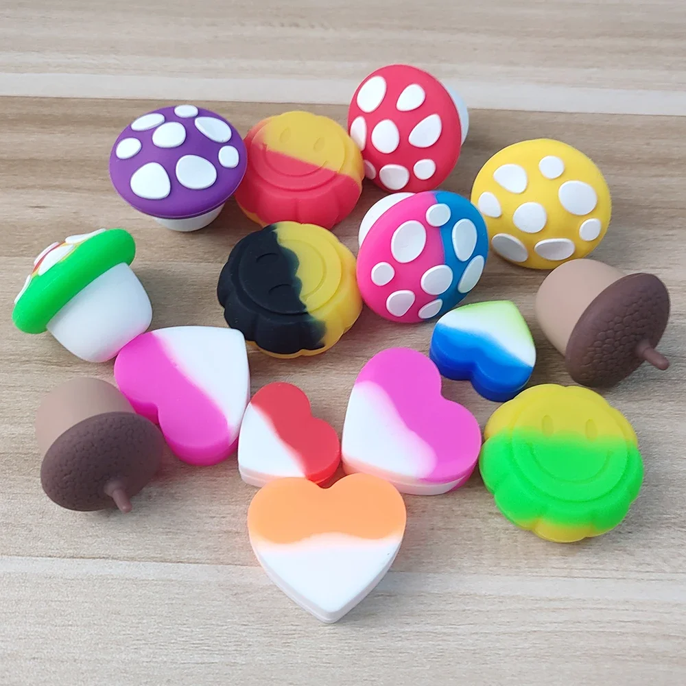 10/50Pcs Silicone Jar Container For Face Cream Cosmetic Oil Wax Jars 5ml Makeup Storage Box Tobacco Slick Smoking Accessories
10/50Pcs Silicone Jar Container For Face Cream Cosmetic Oil Wax Jars 5ml Makeup Storage Box Tobacco Slick Smoking Accessories
