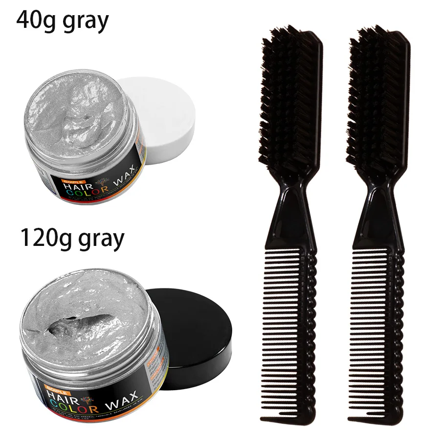 Instant Fashion Dye Cream Natural Hair Dye Wax Washable Treatment All Day Hold DIY Hairstyle for Party,Cosplay with Tools Brush
Instant Fashion Dye Cream Natural Hair Dye Wax Washable Treatment All Day Hold DIY Hairstyle for Party,Cosplay with Tools Brush
