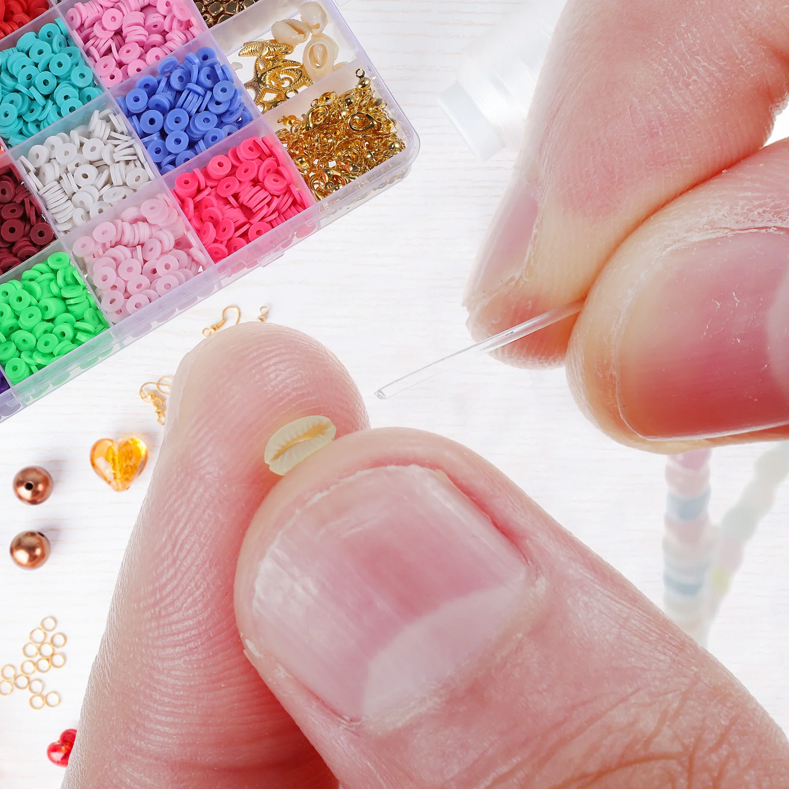 1 Set Bohemia Clay Bracelet Making Kit Jewelry Diy Accessories Polymer Clay Beads For Jewelry Making Kit
1 Set Bohemia Clay Bracelet Making Kit Jewelry Diy Accessories Polymer Clay Beads For Jewelry Making Kit