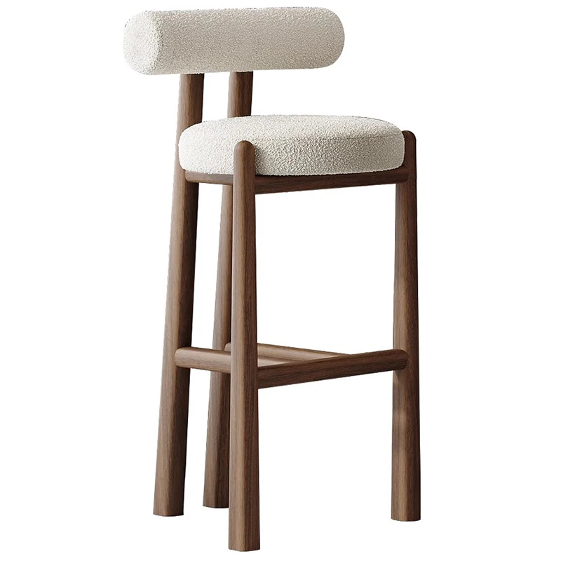 Modern Backrest Bar Chair Wooden Stools For Kitchen Nordic Bar Chair Armchairs Counter Interior Taburete De Bar Bar Furniture
Modern Backrest Bar Chair Wooden Stools For Kitchen Nordic Bar Chair Armchairs Counter Interior Taburete De Bar Bar Furniture