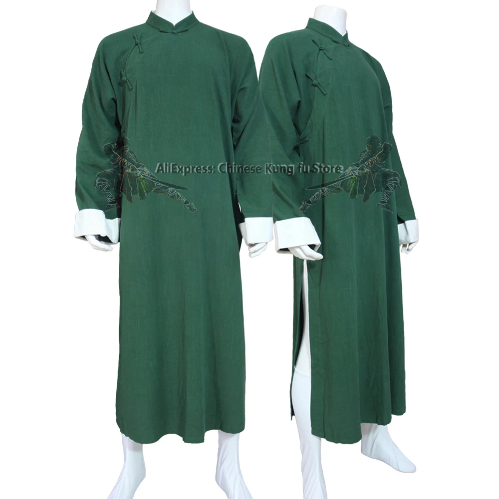 Custom Tailor Thick Cotton IP Man Kung fu Robe Tai chi Uniform Wing Chun Suit Shaolin Wudang Clothes 20 colors
Custom Tailor Thick Cotton IP Man Kung fu Robe Tai chi Uniform Wing Chun Suit Shaolin Wudang Clothes 20 colors