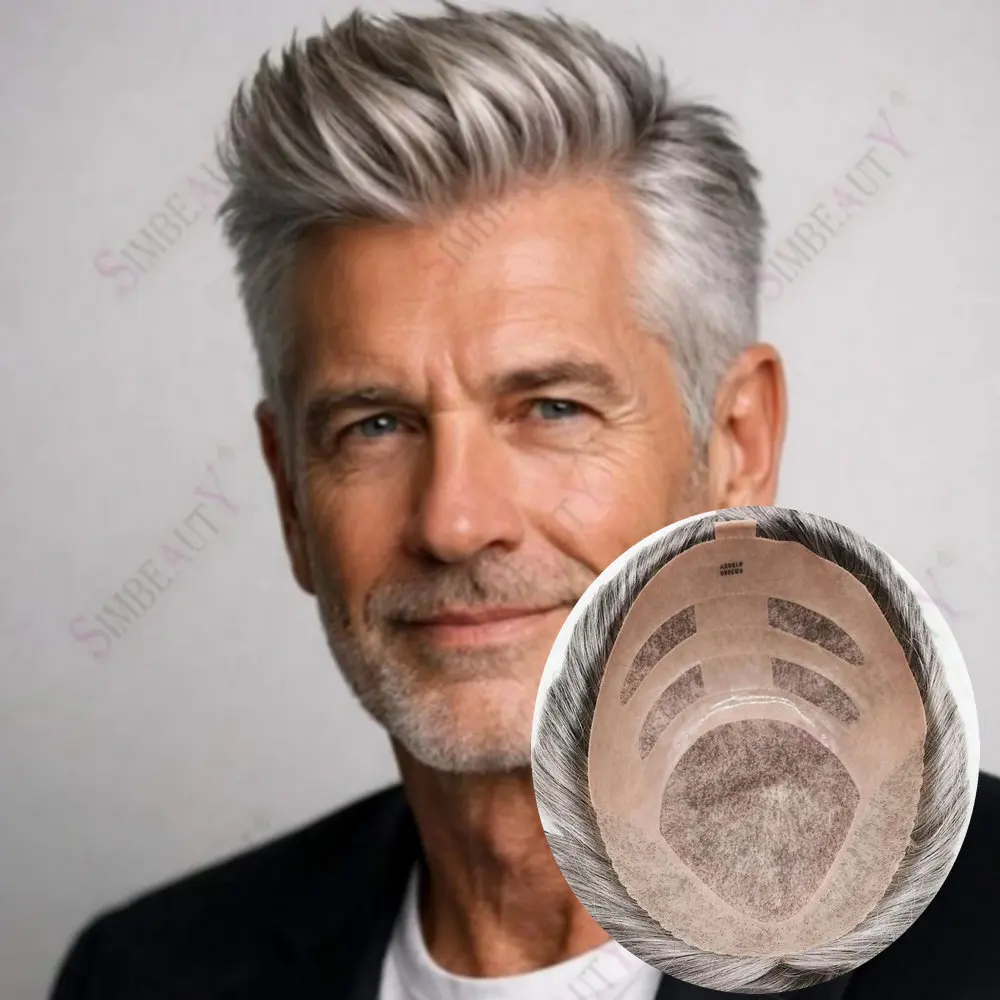 Bond Men Hair Style8x10"Men's Toupee Human Hair Fine Mono With PU Base Male Hair Replacement System Breathable Durable Hairpiece
Bond Men Hair Style8x10"Men's Toupee Human Hair Fine Mono With PU Base Male Hair Replacement System Breathable Durable Hairpiece