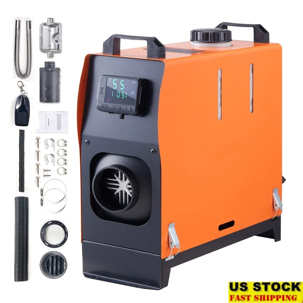 Дизельный воздухонагреватель 8 кВт, 12 В, портативный пульт дистанционного управления, ЖК-дисплей, низкий уровень шума, эффективное отопление, автомобили, лодки, использование в помещении 
Дизельный воздухонагреватель 8 кВт, 12 В, портативный пульт дистанционного управления, ЖК-дисплей, низкий уровень шума, эффективное отопление, автомобили, лодки, использование в помещении