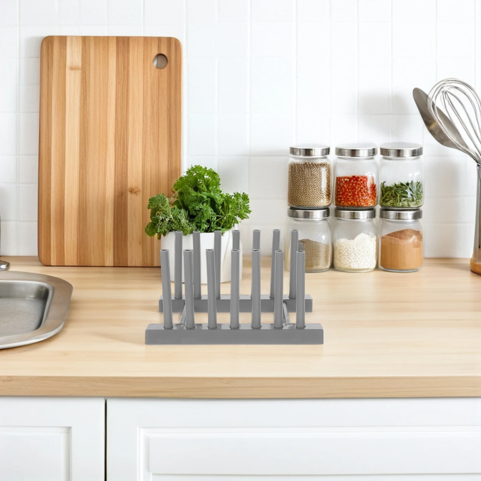 Dish Drying Rack White Color Space Saving Easy Assemble Kitchen Counter Bracket Storage Solution for Dishes Pot Covers
Dish Drying Rack White Color Space Saving Easy Assemble Kitchen Counter Bracket Storage Solution for Dishes Pot Covers