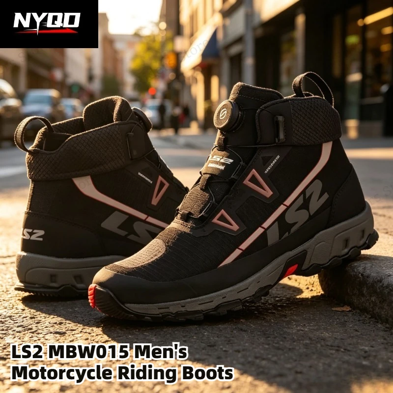 For LS2 Motorcycle Riding Boots, Anti-Slip Wear-Resistant Short Boots for Men, Road Commuter Touring Moto Shoes MBW015
For LS2 Motorcycle Riding Boots, Anti-Slip Wear-Resistant Short Boots for Men, Road Commuter Touring Moto Shoes MBW015