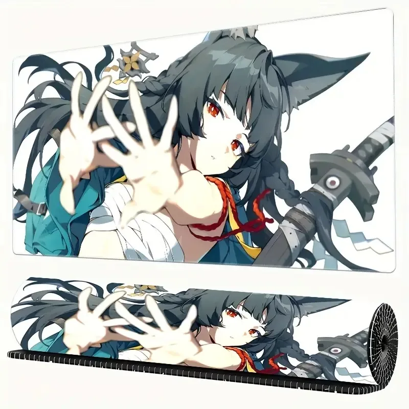 Коврик для игрового стола в стиле аниме, нескользящий коврик для мыши с прошитыми краями для ноутбука и клавиатуры, моющийся коврик для мыши, декоративный коврик XXL
Коврик для игрового стола в стиле аниме, нескользящий коврик для мыши с прошитыми краями для ноутбука и клавиатуры, моющийся коврик для мыши, декоративный коврик XXL