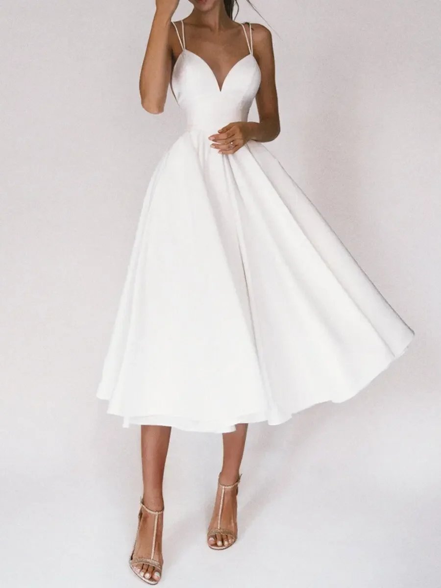 Women Sweet Dress Party Long Dresses Knee Length Maxi Strapless Spaghetti Strap Sexy Club Night Feminino Casual Vestidos Wedding
Women Sweet Dress Party Long Dresses Knee Length Maxi Strapless Spaghetti Strap Sexy Club Night Feminino Casual Vestidos Wedding