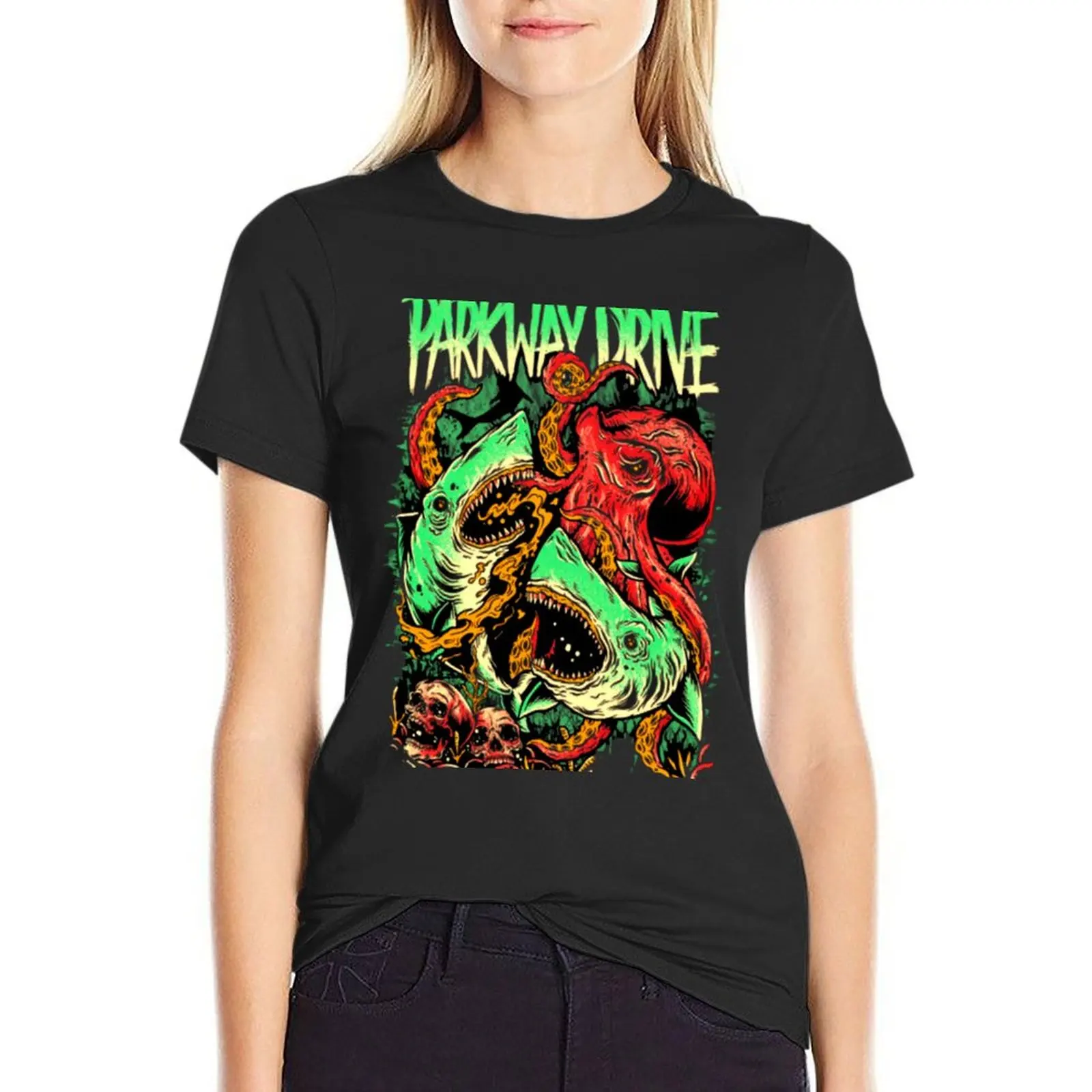 parkway drive band fan art T-Shirt customizeds animal print sublime Female clothing white t shirts for Women
parkway drive band fan art T-Shirt customizeds animal print sublime Female clothing white t shirts for Women