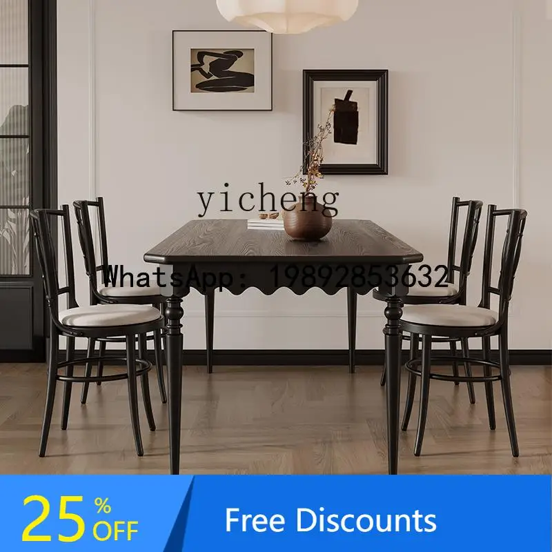 AA solid wood dining table combination household antique dining table American retro light luxury desk dual-purpose
AA solid wood dining table combination household antique dining table American retro light luxury desk dual-purpose