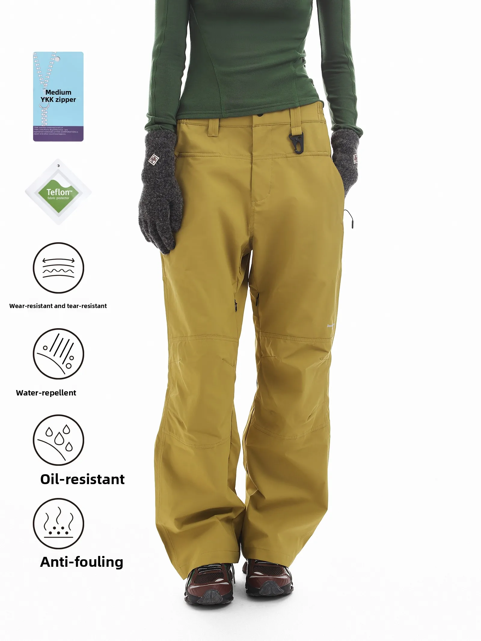 DSU Women's Outdoor Spring Autumn Straight Leg Casual Pants Windproof Waterproof Skiing Hiking Mountain Climbing Trousers
DSU Women's Outdoor Spring Autumn Straight Leg Casual Pants Windproof Waterproof Skiing Hiking Mountain Climbing Trousers