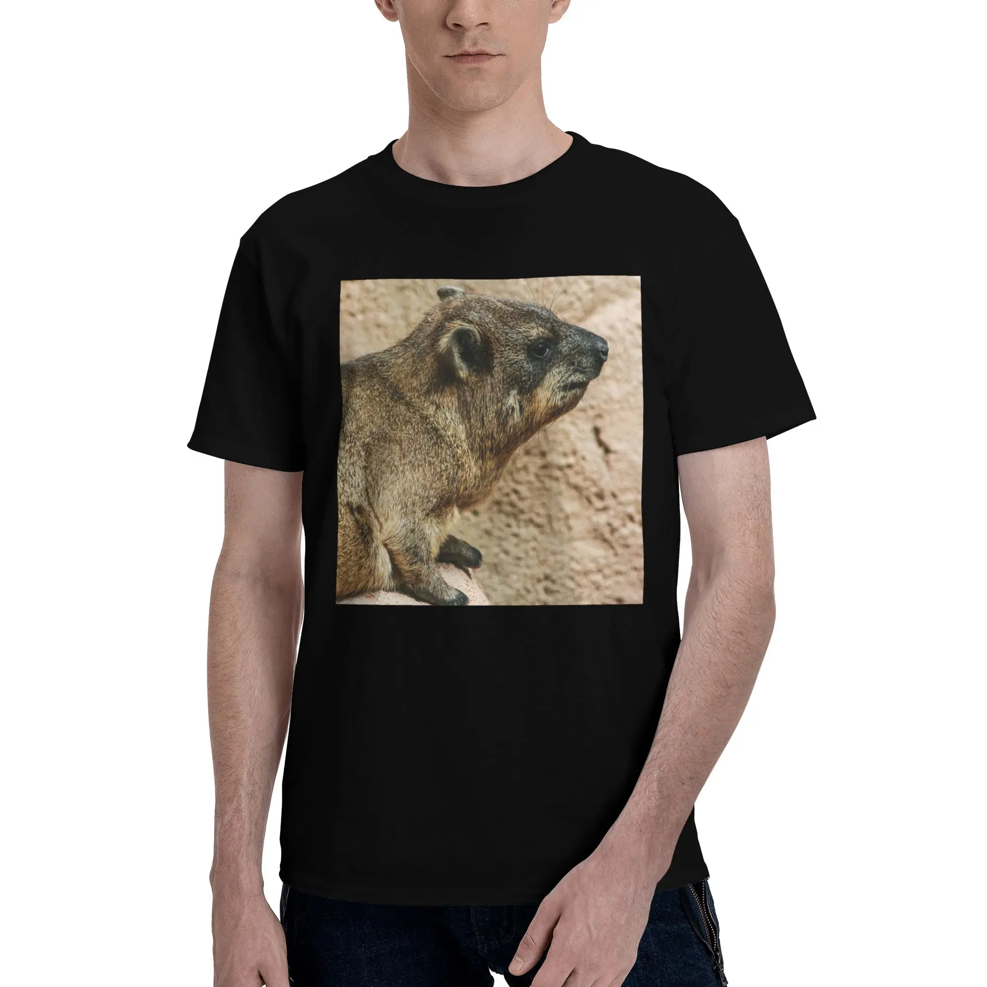 Rock Hyrax футболка из 100% хлопка, мужские модные футболки, мужские футболки с круглым вырезом и коротким рукавом, S-6XL
Rock Hyrax футболка из 100% хлопка, мужские модные футболки, мужские футболки с круглым вырезом и коротким рукавом, S-6XL