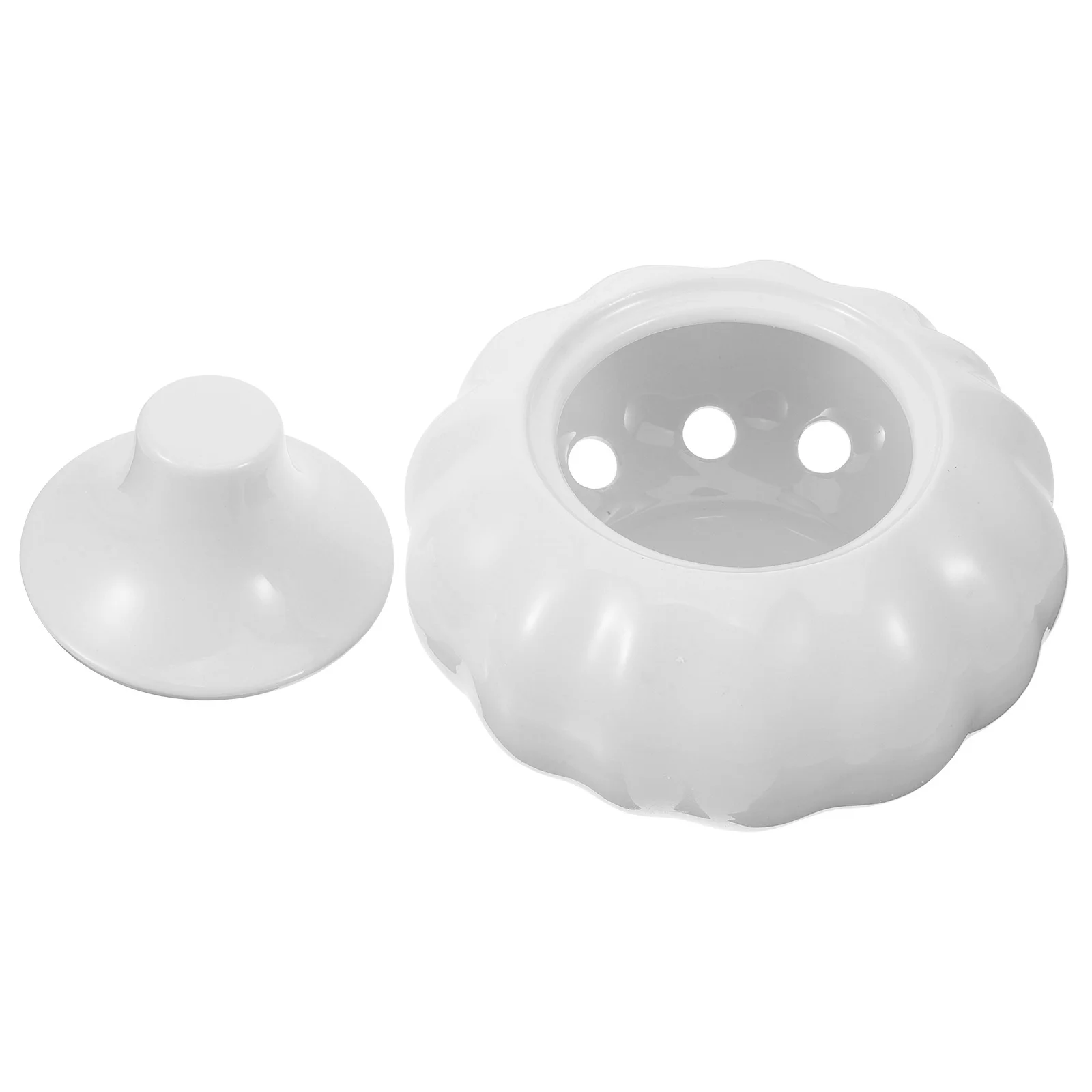 Ceramic Garlic Container with Hollow Design Lid Garlic Keeper Kitchen Storage Jar for Ginger Home Supplies Home Supplies
Ceramic Garlic Container with Hollow Design Lid Garlic Keeper Kitchen Storage Jar for Ginger Home Supplies Home Supplies