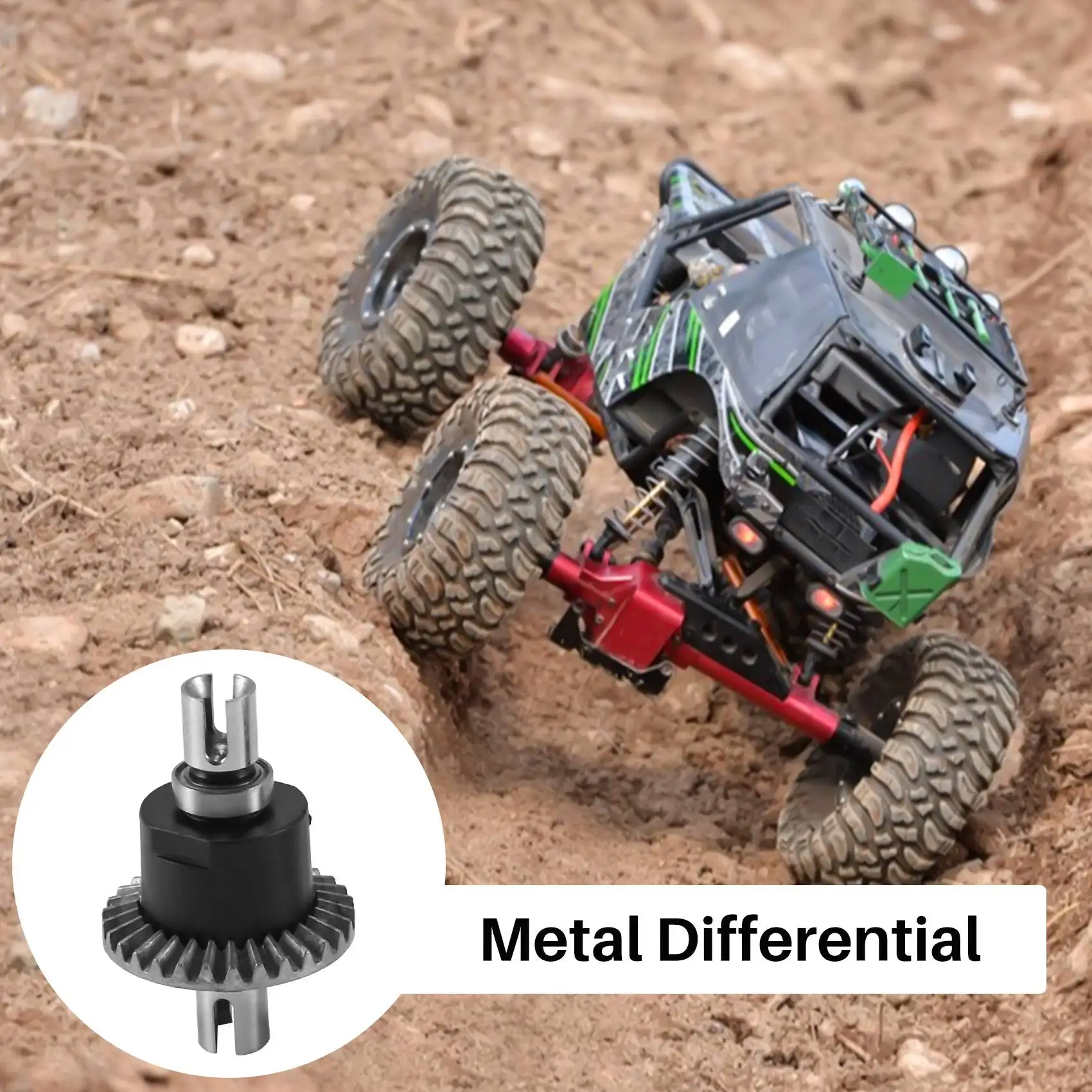 ABZW 2Pcs Metal Differential Gear 144001-1309 For Wltoys 144001 1/14 4WD RC Car Spare Part
ABZW 2Pcs Metal Differential Gear 144001-1309 For Wltoys 144001 1/14 4WD RC Car Spare Part