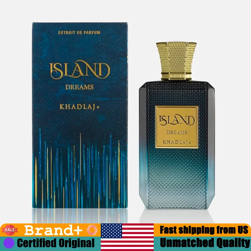 Khadlaj Perfumes Island Dreams Eau de Parfum 100 ML Premium Arabian Perfumes 3.4 Oz Long Lasting Unisex Oriental Perfume Cologne
Khadlaj Perfumes Island Dreams Eau de Parfum 100 ML Premium Arabian Perfumes 3.4 Oz Long Lasting Unisex Oriental Perfume Cologne