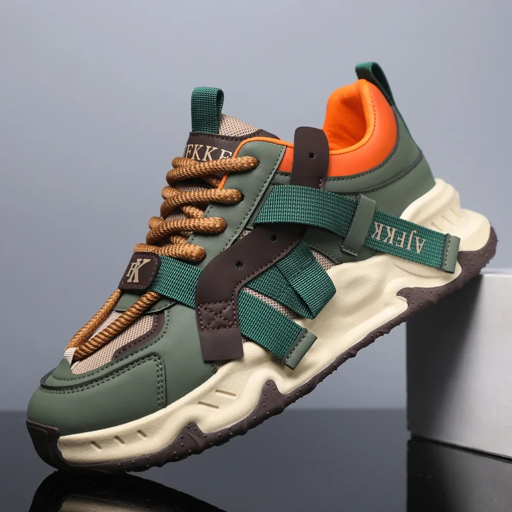 Platform Sports Shoes for Man Trend Spring Hot Sale Men's Casual Fashion Luxury Comfortable Outdoor Running Vulcanized Sneakers
Platform Sports Shoes for Man Trend Spring Hot Sale Men's Casual Fashion Luxury Comfortable Outdoor Running Vulcanized Sneakers