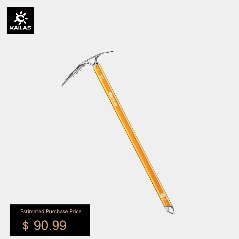KAILAS 75cm Outdoor Mountaineering Equipment for Ice Axe Hammer Hiking Snow Mountain Ice Climbing Alpine Adventure Tool EI401D
KAILAS 75cm Outdoor Mountaineering Equipment for Ice Axe Hammer Hiking Snow Mountain Ice Climbing Alpine Adventure Tool EI401D