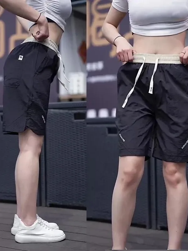 Qui Dry, летние повседневные мужские тонкие свободные спортивные брюки из ледяного шелка, прямые брюки с принтом длиной пять четвертей
Qui Dry, летние повседневные мужские тонкие свободные спортивные брюки из ледяного шелка, прямые брюки с принтом длиной пять четвертей