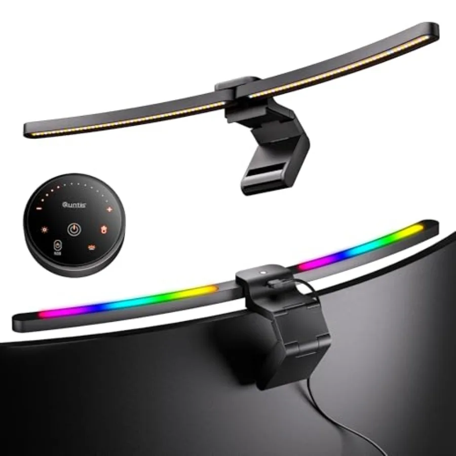 Curved Monitor Light Bar 15 RGB Backlight for 34"+ Screens Computer Bar Lights Fold Dual Light with Color Temperature Brightnes
Curved Monitor Light Bar 15 RGB Backlight for 34"+ Screens Computer Bar Lights Fold Dual Light with Color Temperature Brightnes