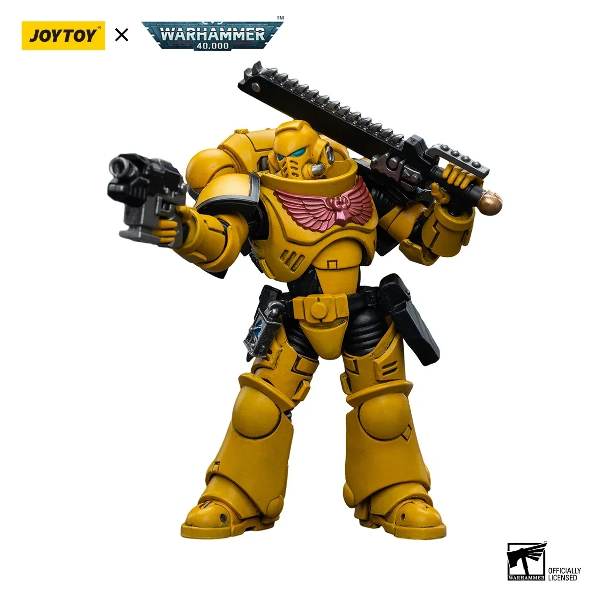 JOYTOY Genuine Warhammer 40K 1/18 Imperial Fists Intercessors Anime Action Figures Model Toys Collectible Gifts In Stock
JOYTOY Genuine Warhammer 40K 1/18 Imperial Fists Intercessors Anime Action Figures Model Toys Collectible Gifts In Stock