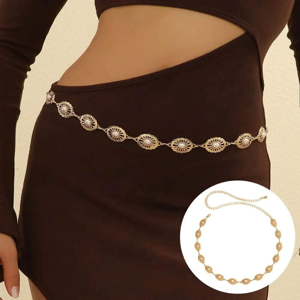 Retro Carving Waist Chain Adjustment Metal Bohemian Belt Gift All-match Waistband for Women
Retro Carving Waist Chain Adjustment Metal Bohemian Belt Gift All-match Waistband for Women