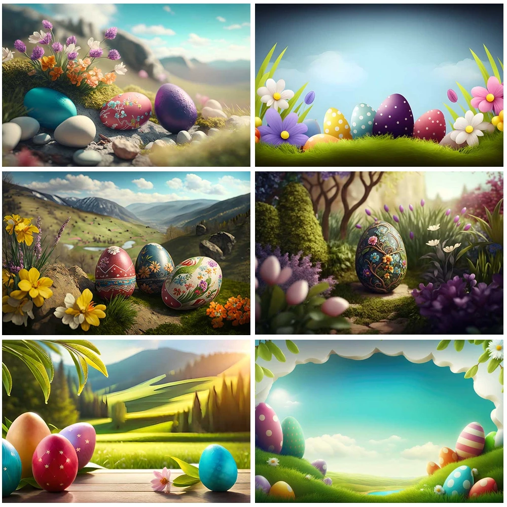 MOON.QG Backdrop Easter Decoration Egg Landscape Mountain Lake Backgrounds For Photographs Children Photocall Photobooth Props
MOON.QG Backdrop Easter Decoration Egg Landscape Mountain Lake Backgrounds For Photographs Children Photocall Photobooth Props