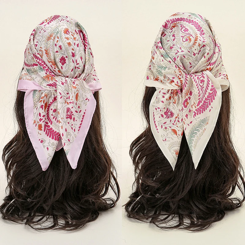 70*70 см квадратный шарф с принтом пейсли, роскошная женская атласная шаль, хиджаб, женский шейный платок для волос, Echarpe, бандана, сумка Warp
70*70 см квадратный шарф с принтом пейсли, роскошная женская атласная шаль, хиджаб, женский шейный платок для волос, Echarpe, бандана, сумка Warp