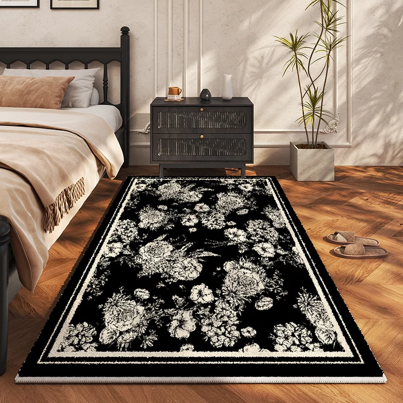 2024 New Fluffy Soft French Medieval Style Carpet Bedroom Bedside Home Light Luxury Carpets High End Retro Bed Front Thick Rug
2024 New Fluffy Soft French Medieval Style Carpet Bedroom Bedside Home Light Luxury Carpets High End Retro Bed Front Thick Rug