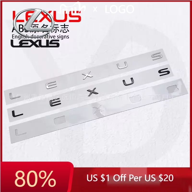 2026 Hot Interior Stickers 3D ABS LEXUS Logo Emblem Car Front Grill Badge Trunk Decal - Customizable LEXUS Sticker Accessory For
2026 Hot Interior Stickers 3D ABS LEXUS Logo Emblem Car Front Grill Badge Trunk Decal - Customizable LEXUS Sticker Accessory For