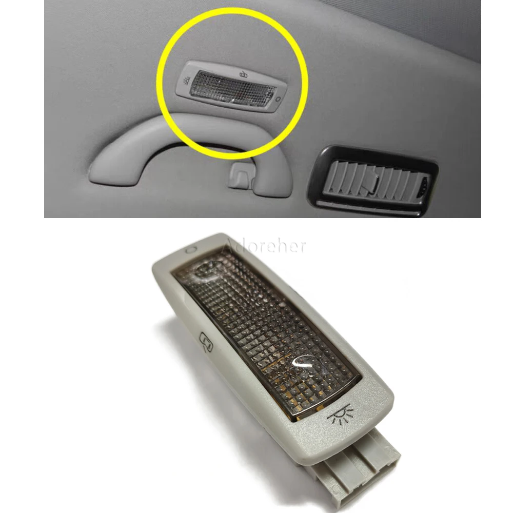 1PC Car Gray Rear Reading Map Dome Light Ceiling Lamp Compatible For VW Golf Passat 1998-2005 Beetle Bora Superb 3B0947291
1PC Car Gray Rear Reading Map Dome Light Ceiling Lamp Compatible For VW Golf Passat 1998-2005 Beetle Bora Superb 3B0947291