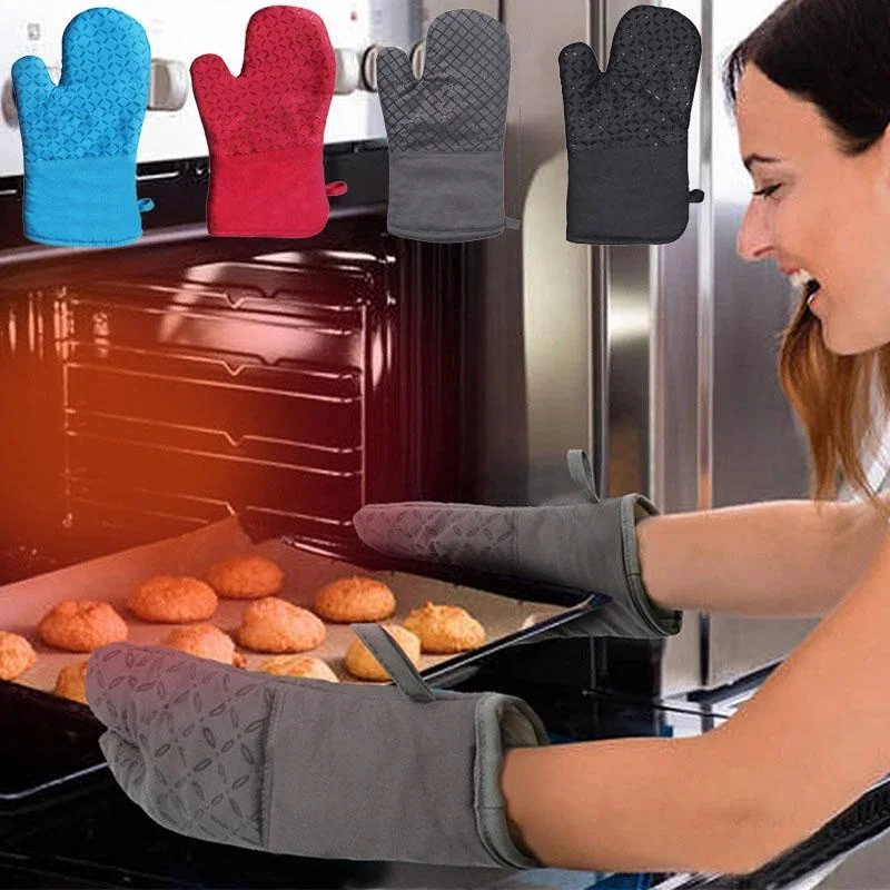 1PC Kitchen Baking Protective Gear Microwave Long Style Oven Mitts Kitchen Gloves Insulated Anti-Hot Mitts Gloves
1PC Kitchen Baking Protective Gear Microwave Long Style Oven Mitts Kitchen Gloves Insulated Anti-Hot Mitts Gloves