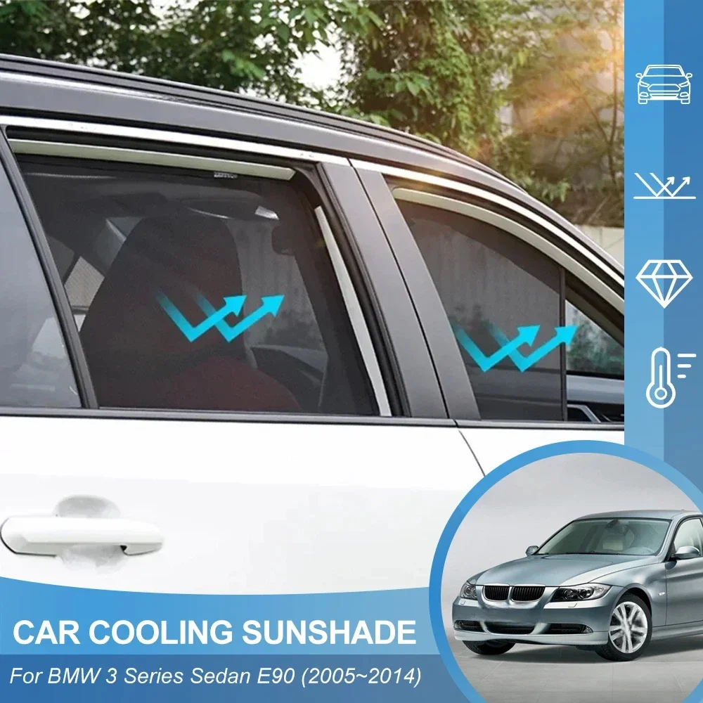 Snap-on installation Car Sunshade for BMW E90 3 Series Sedan 2005-2014 Front Windshield Sunshade Shield Curtain Mesh Sun Shade
Snap-on installation Car Sunshade for BMW E90 3 Series Sedan 2005-2014 Front Windshield Sunshade Shield Curtain Mesh Sun Shade