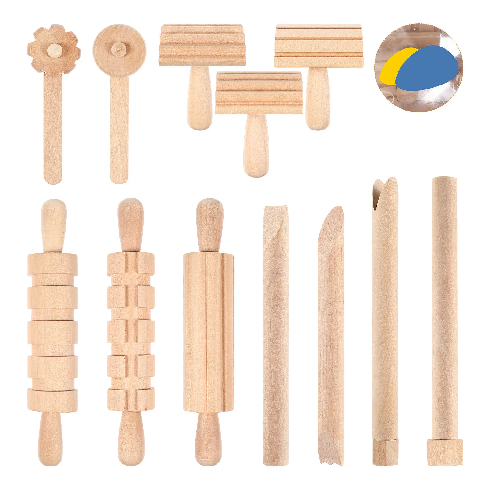 Wooden Pottery Clay Tools Kit for Sculpting Modeling DIY Air Dry Polymer Clay Craft Set Suitable for Kids Pottery Tools
Wooden Pottery Clay Tools Kit for Sculpting Modeling DIY Air Dry Polymer Clay Craft Set Suitable for Kids Pottery Tools