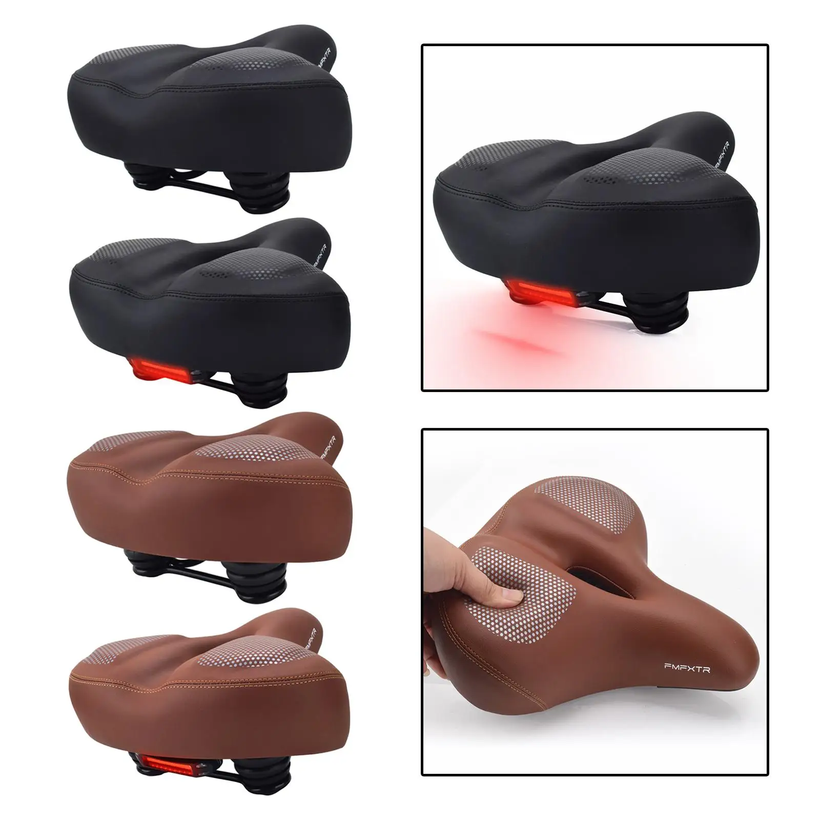 Велосипедное сиденье с мягкой подкладкой, удобное сиденье с амортизирующими пружинами для велосипеда
Велосипедное сиденье с мягкой подкладкой, удобное сиденье с амортизирующими пружинами для велосипеда