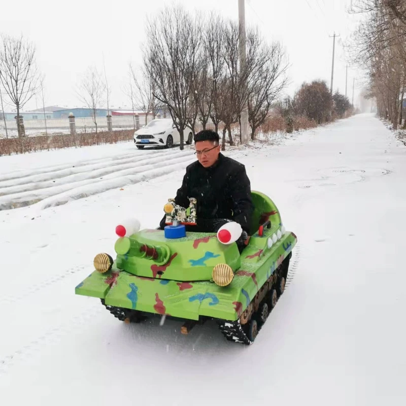 Ice and land dual purpose tank bumper car remote control ski resort large amusement
Ice and land dual purpose tank bumper car remote control ski resort large amusement