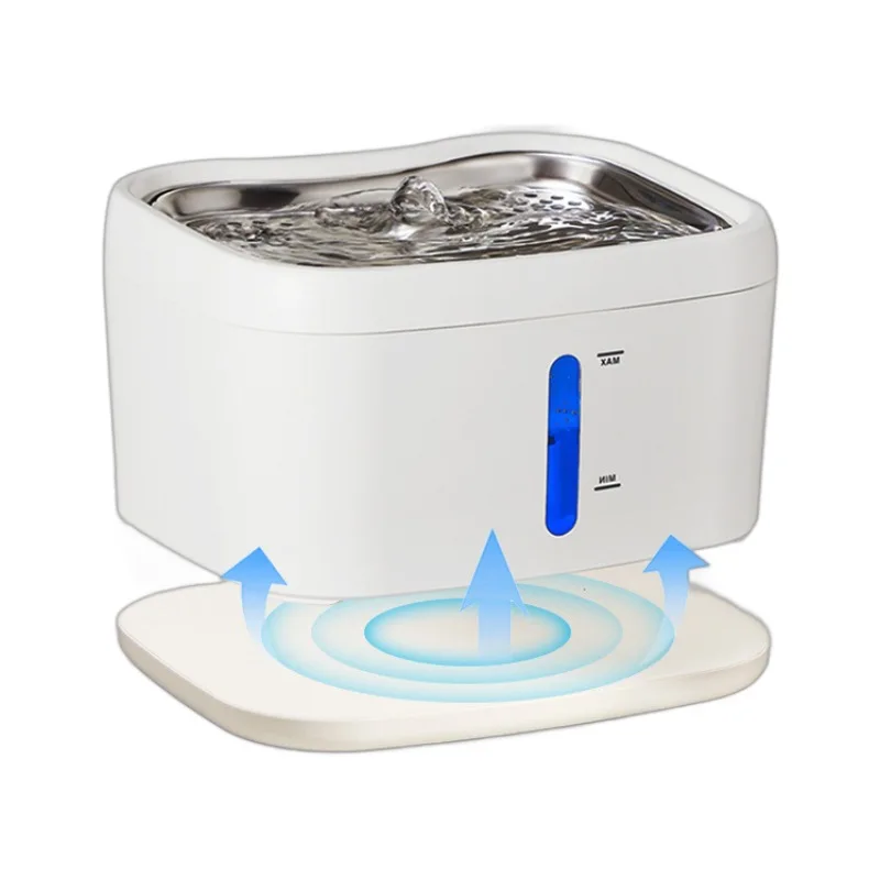 Cross-border new pet water dispenser intelligent wireless radar sensing cat water dispenser automatic circulation filtering
Cross-border new pet water dispenser intelligent wireless radar sensing cat water dispenser automatic circulation filtering