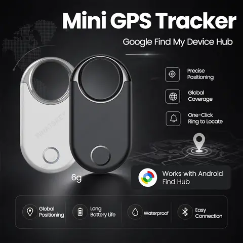 Long Distance Tracker for Samsung Device via Android Google Find Hub App Locator Finder Far Away Positioning Anti-lost Smart Tag