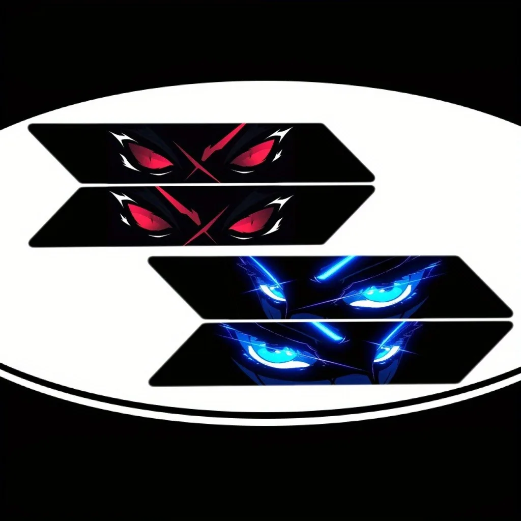 2pcs Japanese/Korean Anime - Waterproof UV-Resistant Bike Wheel Decals, Black/Red/Blue/White/Gray/White Japanese Manga Eyes
2pcs Japanese/Korean Anime - Waterproof UV-Resistant Bike Wheel Decals, Black/Red/Blue/White/Gray/White Japanese Manga Eyes