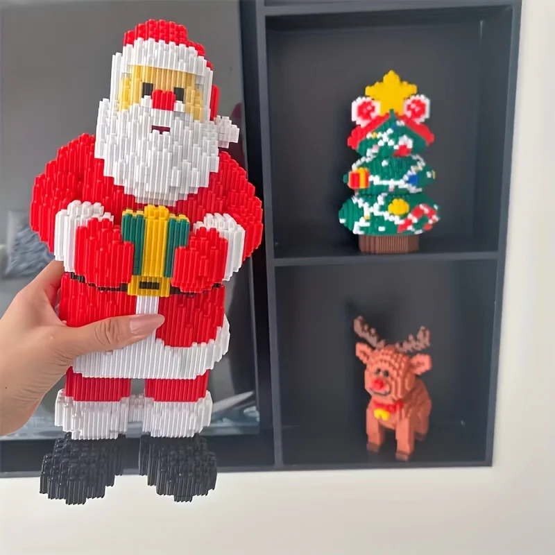 Large Santa Claus Building Blocks Assembled Decorations DIY Adult Educational Children's Christmas Gifts
Large Santa Claus Building Blocks Assembled Decorations DIY Adult Educational Children's Christmas Gifts