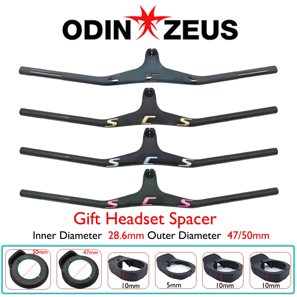 Integrated Cockpit Handlebar for Mountain Bike, MTB Handlebars, Bicycle Parts, 28.6mm -17 Degree Carbon, 660 ~ 800mm
Integrated Cockpit Handlebar for Mountain Bike, MTB Handlebars, Bicycle Parts, 28.6mm -17 Degree Carbon, 660 ~ 800mm