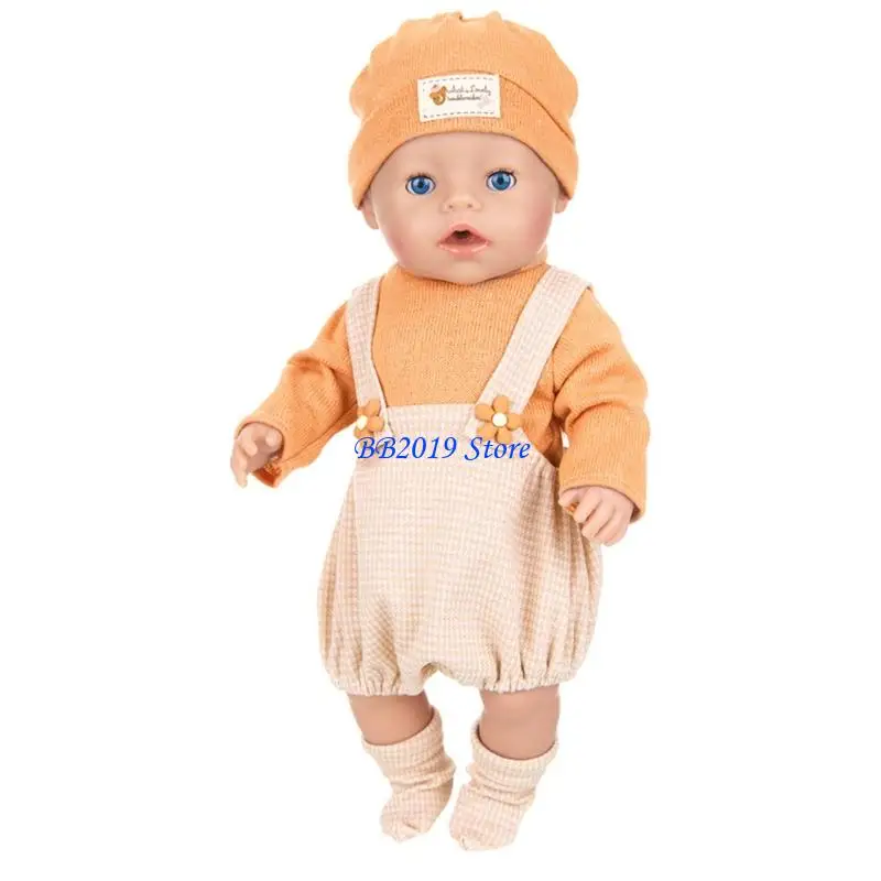 Q0KB 18inch Doll Winter Wardrobe 43cm Doll Clothing Fashion Outfit for Kids Roleplay
Q0KB 18inch Doll Winter Wardrobe 43cm Doll Clothing Fashion Outfit for Kids Roleplay