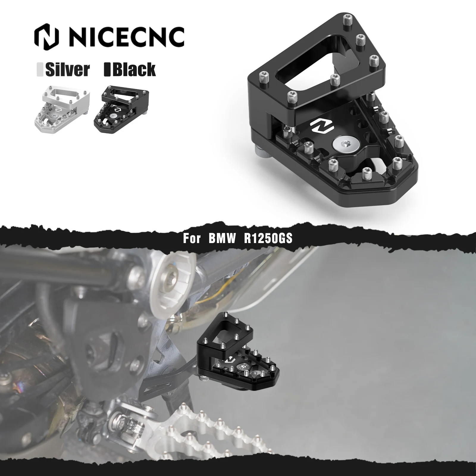 For 2018-2023 BMW R1250GS NICECNC DualControl Rear Brake Lever Pedal Extender For BMW R 1250 GS 2018-2023 2022 2021 2020 2019
For 2018-2023 BMW R1250GS NICECNC DualControl Rear Brake Lever Pedal Extender For BMW R 1250 GS 2018-2023 2022 2021 2020 2019