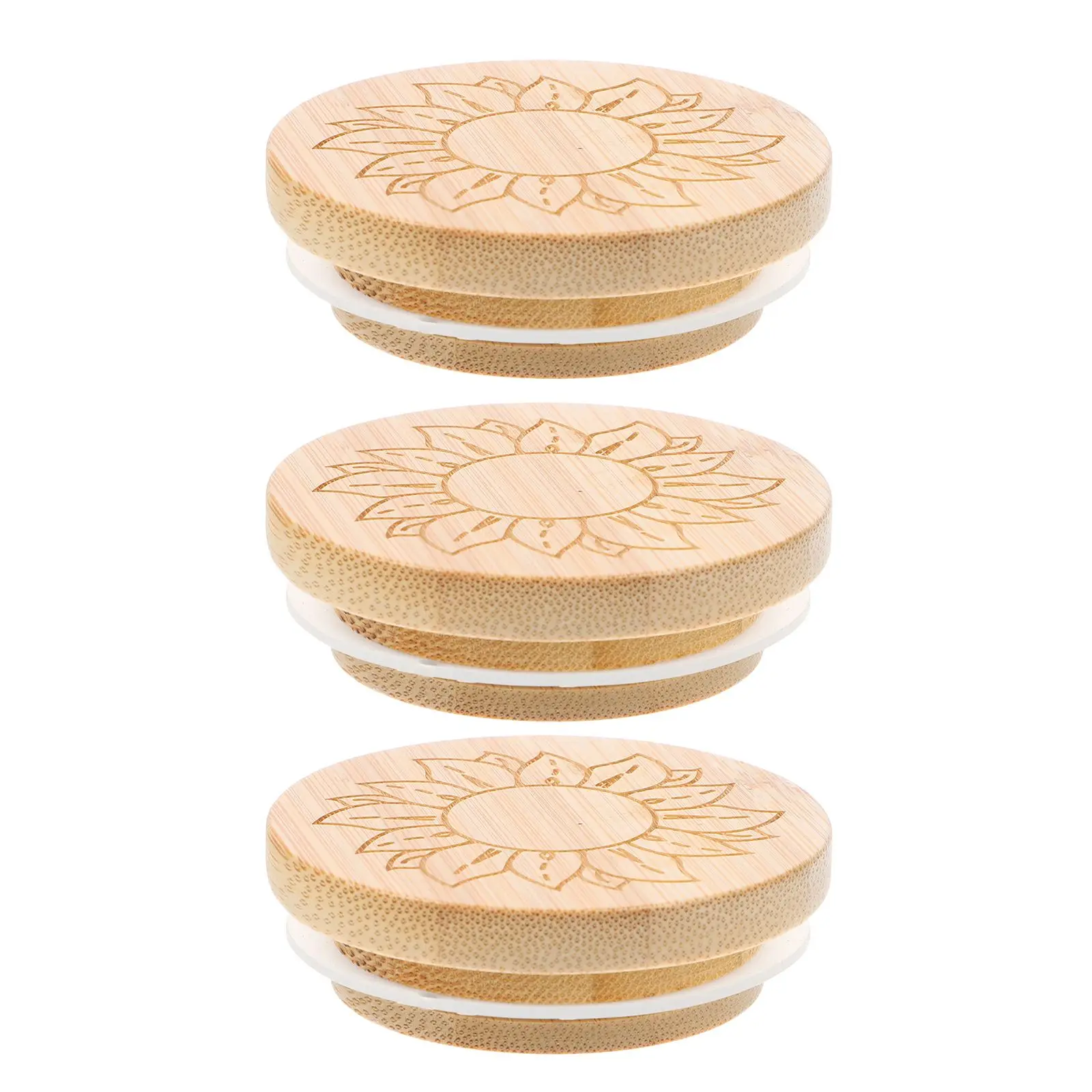 3 Pcs Airtight Jar Lids for Glass Plastic Metal Containers Sealing Cap Wide Mouth Yogurt Bamboo Wooden Lid Storage Food Grade
3 Pcs Airtight Jar Lids for Glass Plastic Metal Containers Sealing Cap Wide Mouth Yogurt Bamboo Wooden Lid Storage Food Grade