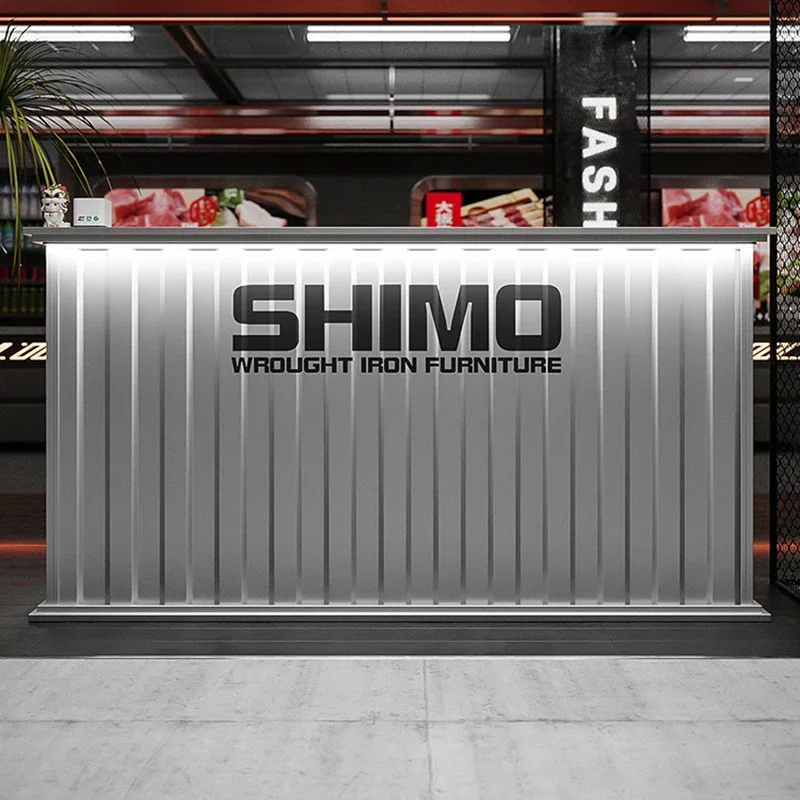 Metal Luxury Reception Desks Store Counters Modern Office Reception Desks Counter Cash Register Office Furniture Receptie LLRD
Metal Luxury Reception Desks Store Counters Modern Office Reception Desks Counter Cash Register Office Furniture Receptie LLRD