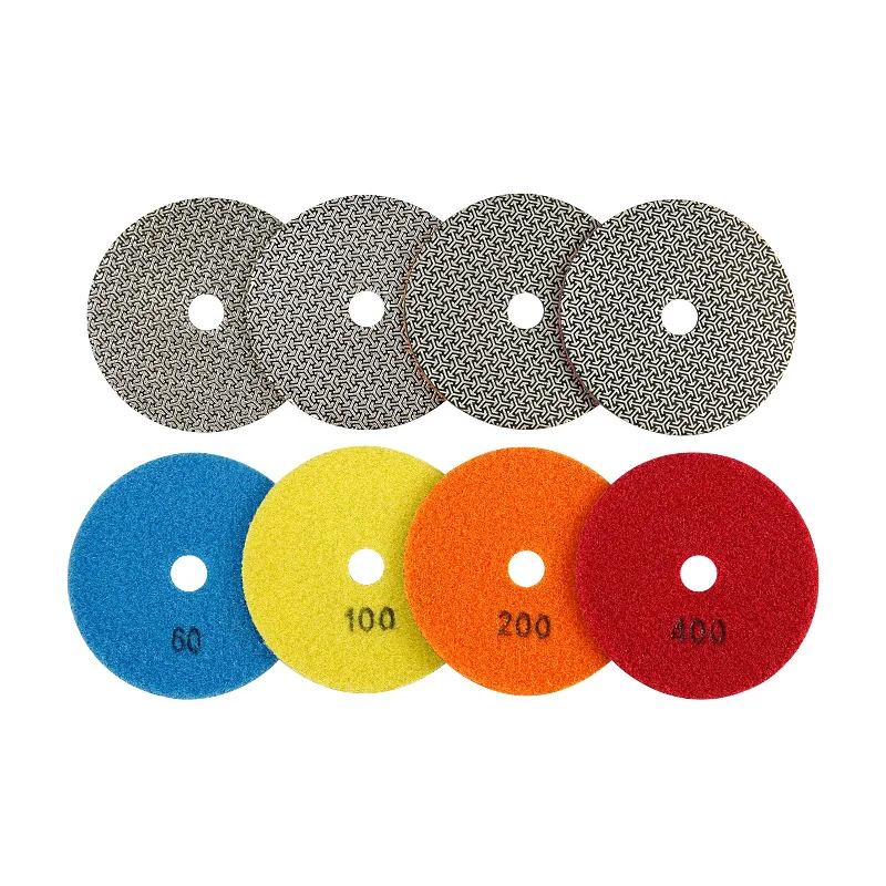 4 Inch 100mm Diamond Electroplated Sanding Pads Grinding Disc 60/100/200/400 Grit For Concrete Tile Metal Glass Polishing Tool
4 Inch 100mm Diamond Electroplated Sanding Pads Grinding Disc 60/100/200/400 Grit For Concrete Tile Metal Glass Polishing Tool