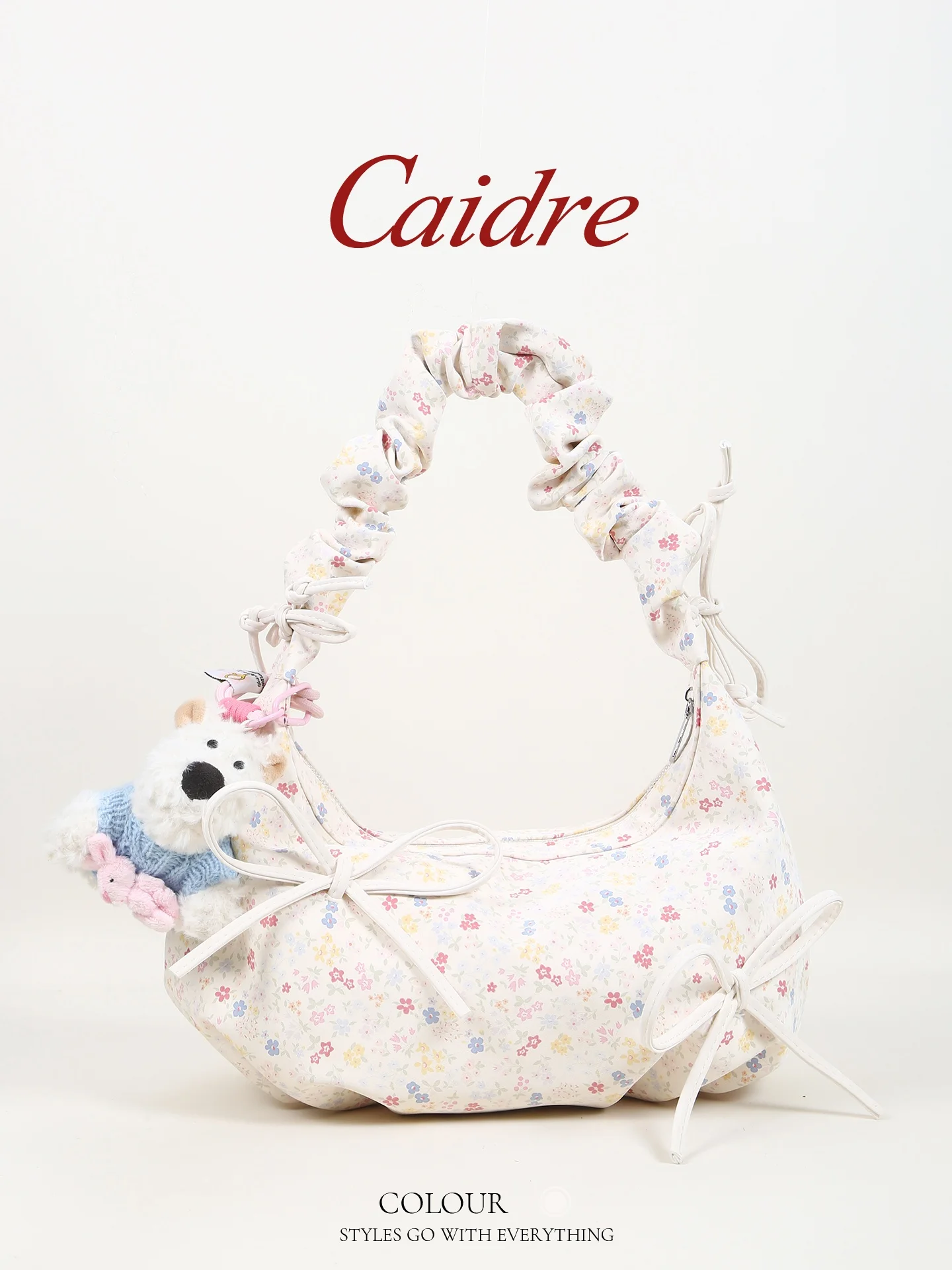 Женская сумка-клатч Caidre Floral Doggie с узором облаков, модная корейская сумка через плечо с милым узлом
Женская сумка-клатч Caidre Floral Doggie с узором облаков, модная корейская сумка через плечо с милым узлом