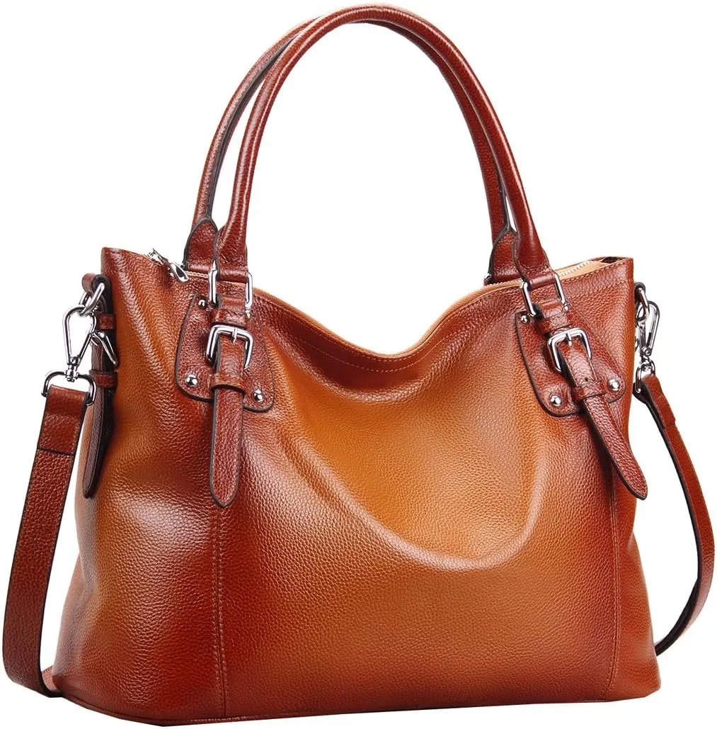 Women's Genuine Leather Handbags: Tote, Shoulder, Satchel, Crossbody Bags for Everyday Use
Women's Genuine Leather Handbags: Tote, Shoulder, Satchel, Crossbody Bags for Everyday Use