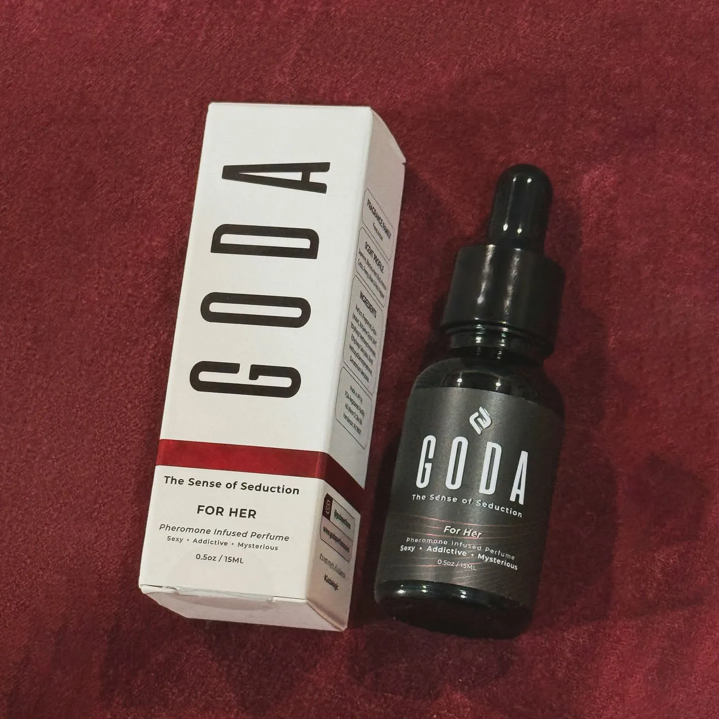 GODA Pheromone Perfume for Women – Long-Lasting Jasmine & Rose Fragrance – Vegan & Cruelty-Free – 15ml
GODA Pheromone Perfume for Women – Long-Lasting Jasmine & Rose Fragrance – Vegan & Cruelty-Free – 15ml